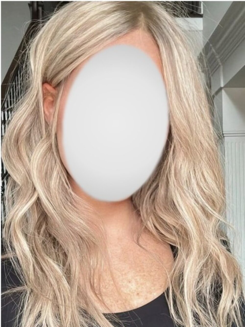 Maylene- Blonde Balayage Remy: Human Hair Lace Front Wig- 18"- S/M Cap Size- OBO - Picture 16 of 16